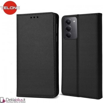 Telone atverčiamas dėklas - juodas (Xiaomi Redmi 15 4G) Telone atverčiamas dėklas - juodas (Xiaomi Redmi 15 4G)